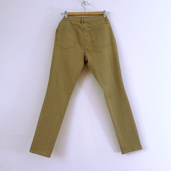 Faded Glory Jeans 5-pocket, khaki size 4P - Picture 2 of 8